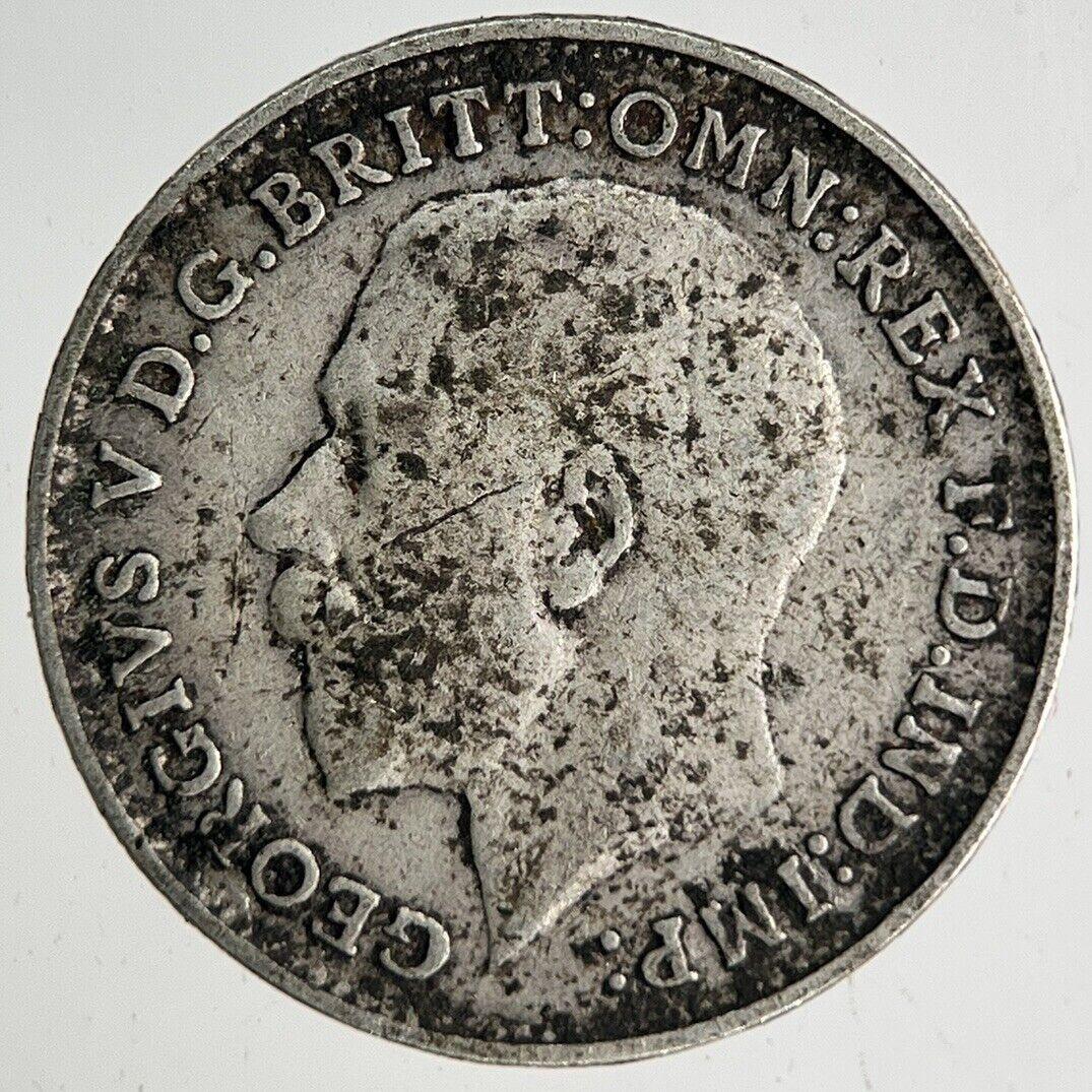 1916 George V Threepence Silver Coin | Fine Collectable Grade