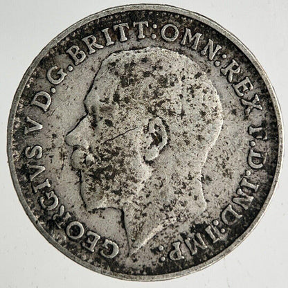 1916 George V Threepence Silver Coin | Fine Collectable Grade