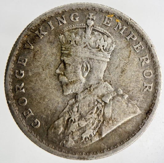 1916 India One Rupee Silver Coin | Fine Collectable Grade