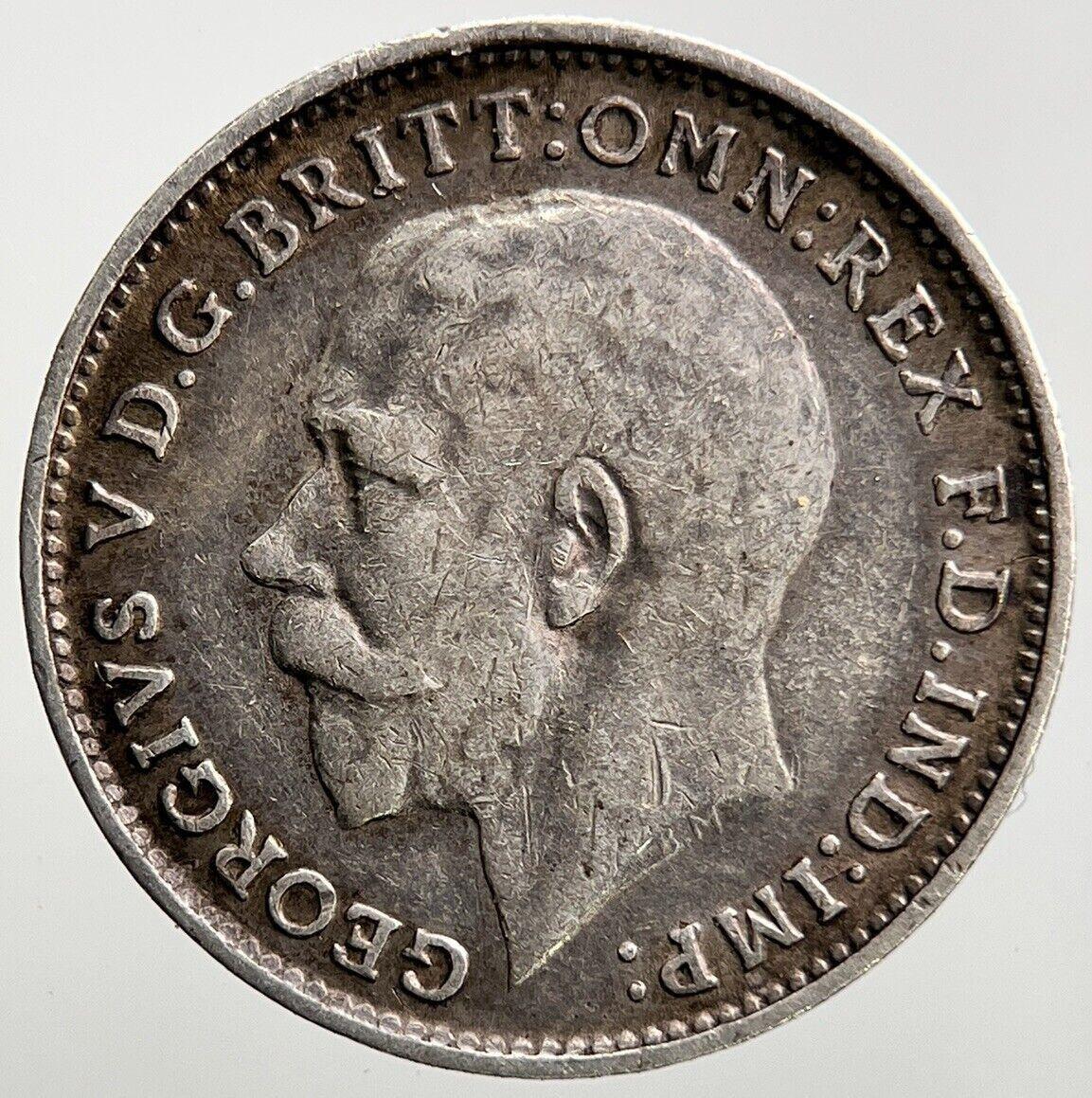 1916 George V Threepence Silver Coin | Fine Collectable Grade | a143
