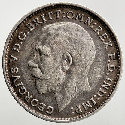 1916 George V Threepence Silver Coin | Fine Collectable Grade | a143