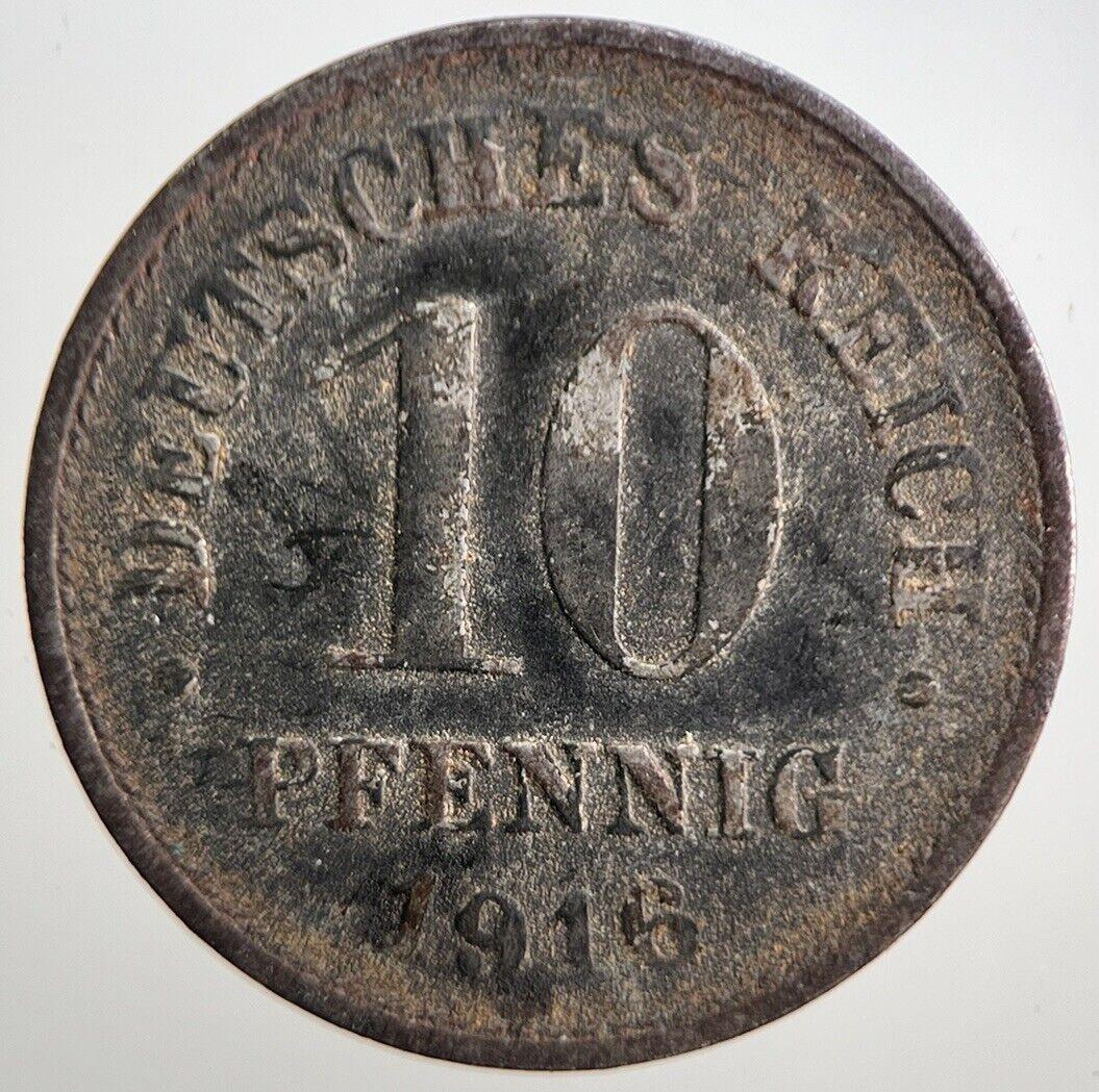 1916 Germany 10 Pfennig Coin | Collectable Grade | a3093