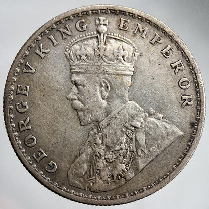 1916 Indian One Rupee Silver Coin | Very High Grade | a1629