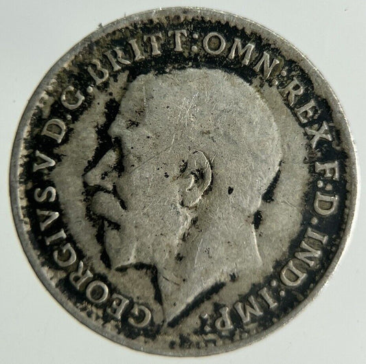 1916 George V Threepence Silver Coin | Collectable Grade
