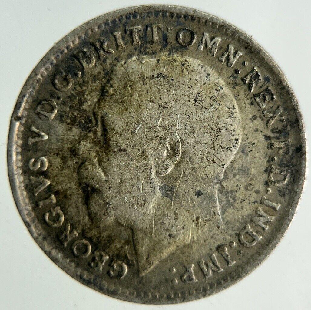 1916 George V Threepence Silver Coin | Fine Collectable Grade