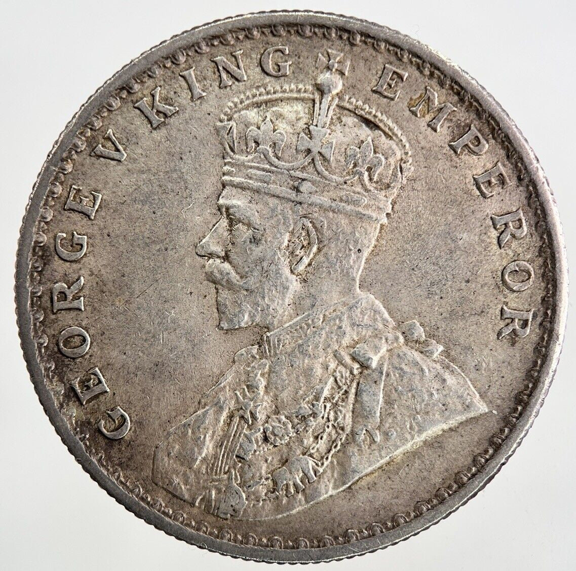 1916 India 1 One Rupee Silver Coin | Very High Grade