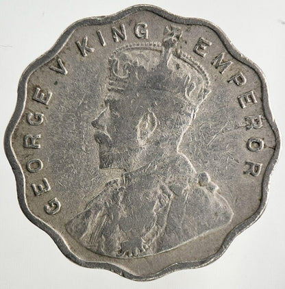 1916 India 1 Anna Coin | Fine Collectable Grade
