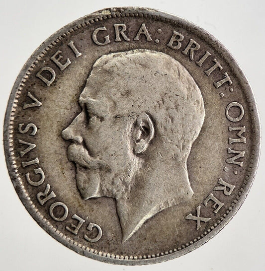 1916 George V Shilling Silver Coin | Fine Collectable Grade | a5544