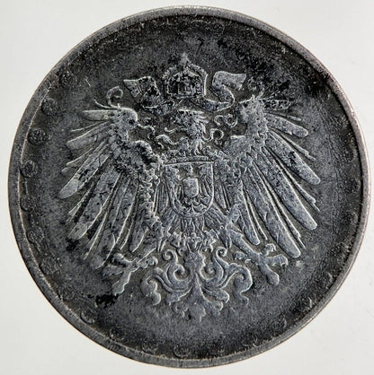 1916 Germany 10 Pfennig Coin | Fine Collectable Grade
