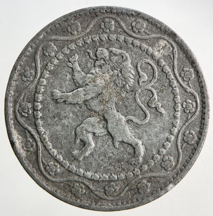 1917 Belgium 25 Cent Coin | Fine Collectable Grade