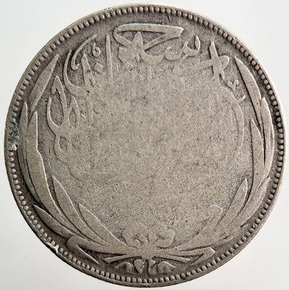 1917 Egypt 5 Piastres Silver Coin | Fair Grade | a3476