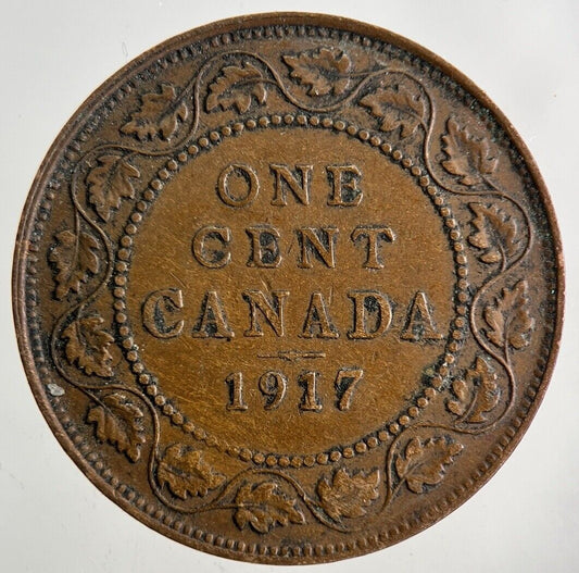 1917 Canada One Cent Coin | Very High Grade