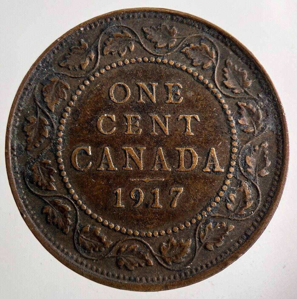 1917 Canada One Cent Coin | Very High Grade