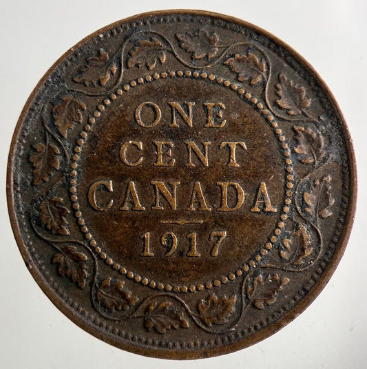 1917 Canada One Cent Coin | Very High Grade