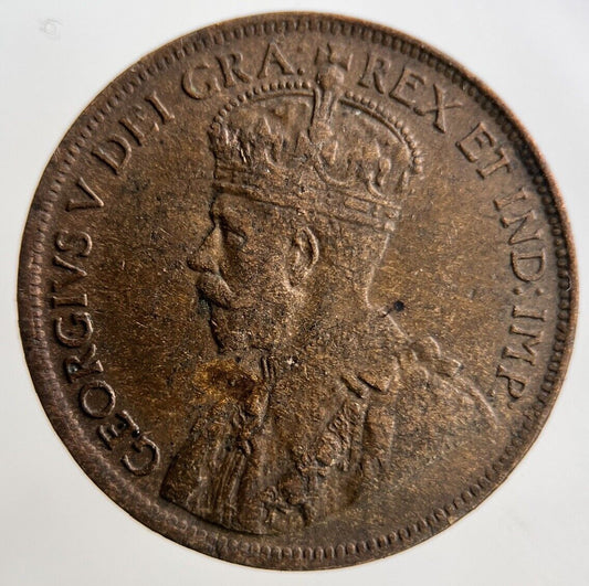 1917 Canada 1 One Cent Coin | Very High Grade