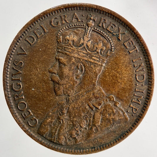1917 Canada One Cent Coin | Fine Collectable Grade