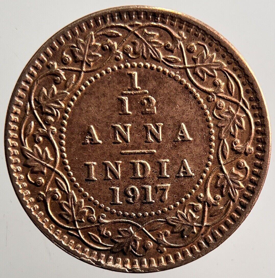 1917 India 1/12 Anna Coin | Very High Grade | a3517