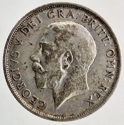 1917 George V Shilling Silver Coin | Very High Grade