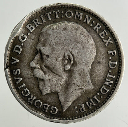 1917 George V Threepence Silver Coin | Collectable Grade