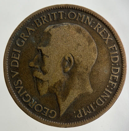 1917 George V Half-Penny Coin | Collectable Grade