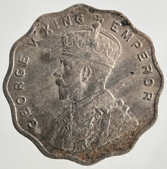 1917 India 1 Anna Coin | Fine Collectable Grade