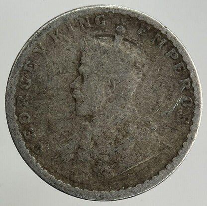 1917 India 2 Annas Silver Coin | Collectable Grade