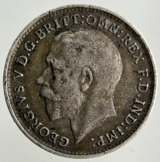 1917 George V Threepence Silver Coin | Fine Collectable Grade