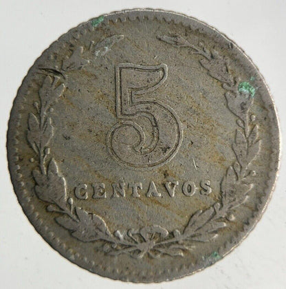 1918 Argentina 5 Centavos Coin | Collectable Grade