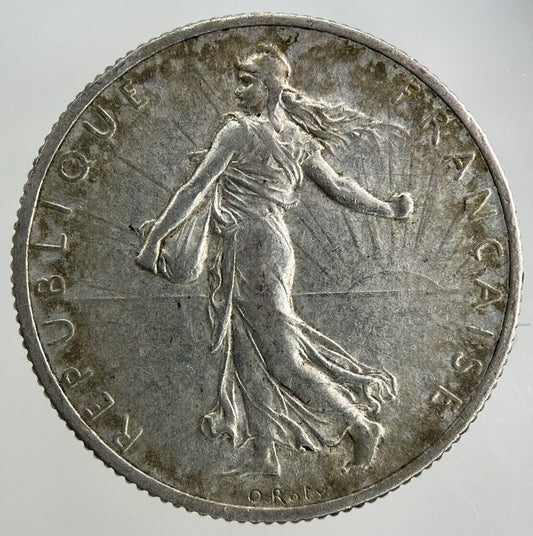 1918 France 2 Franc Silver Coin | Very High Grade