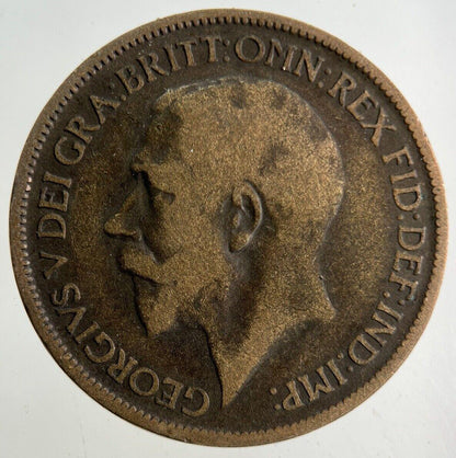 1918 George V Half-Penny Coin | Collectable Grade