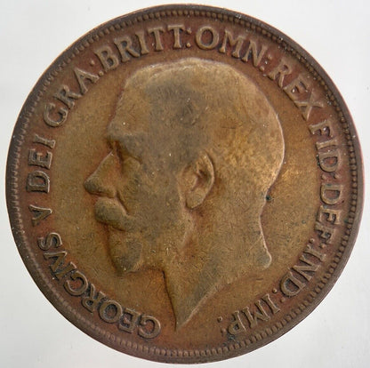 1918 George V One Penny Coin | Collectable Grade