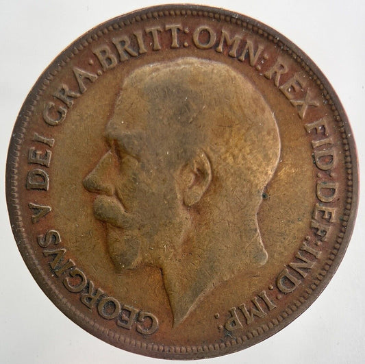 1918 George V One Penny Coin | Collectable Grade