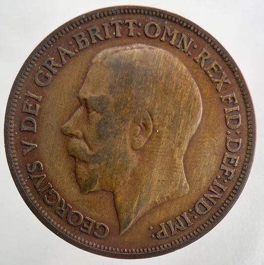 1918 George V One Penny Coin | Collectable Grade