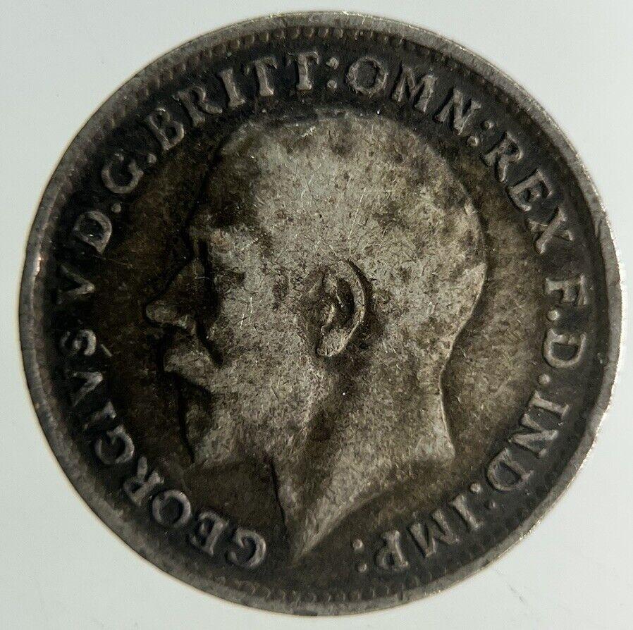 1918 George V Threepence Silver Coin | Fine Collectable Grade