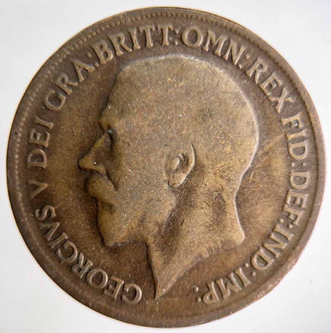 1918 George V One Penny Coin | Collectable Grade