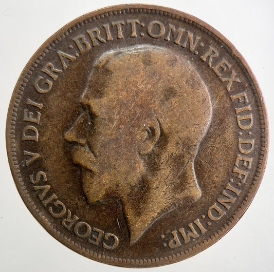 1918 George V One Penny Coin | Collectable Grade