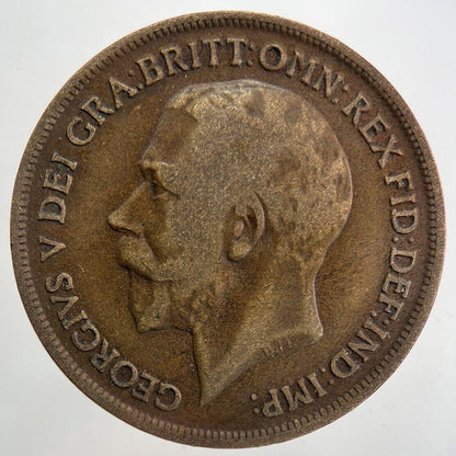 1918 George V One Penny Coin | Collectable Grade