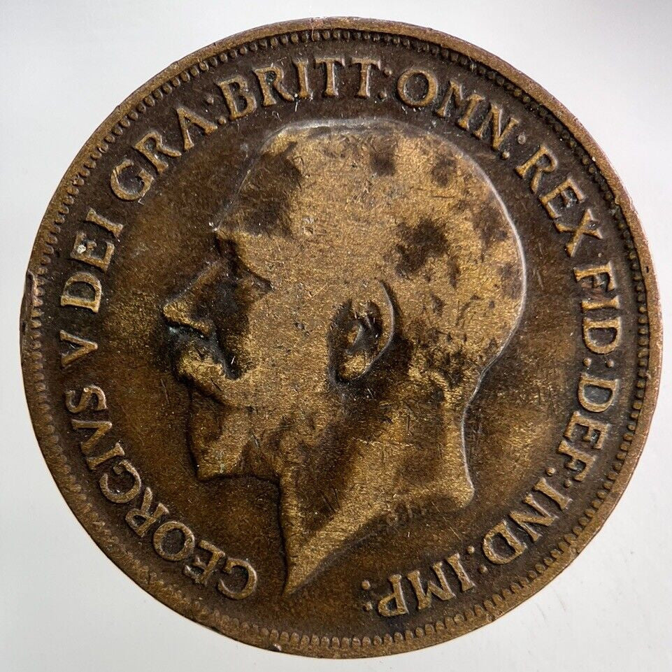 1918 George V One Penny Coin | Collectable Grade