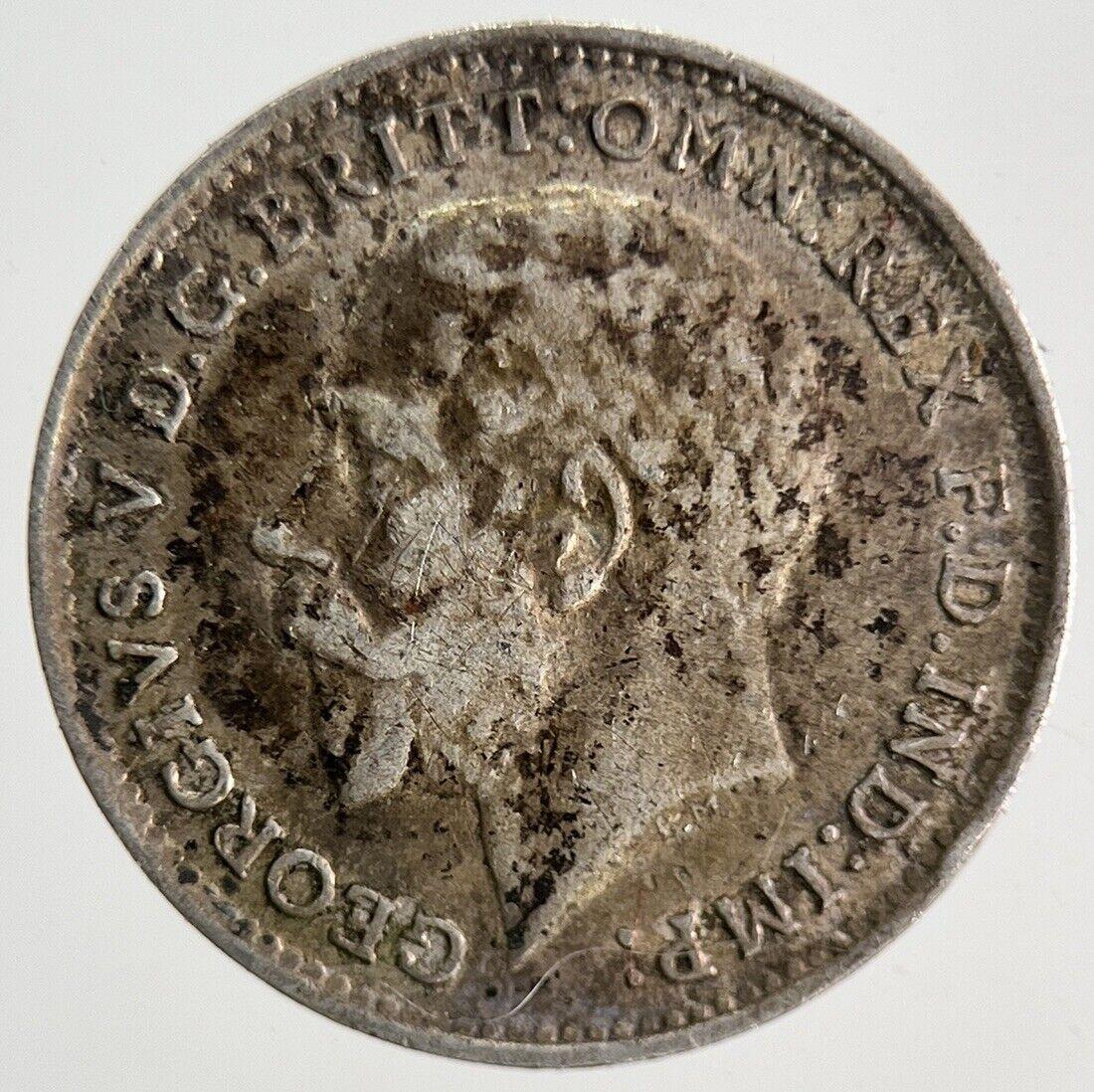 1918 George V Silver Threepence Coin | Fine Collectable Grade