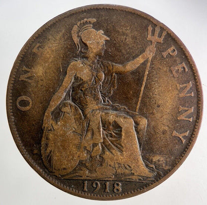 1918 George V One Penny Coin | Collectable Grade