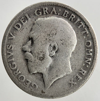 1918 George V Sixpence Silver Coin | Fair Grade