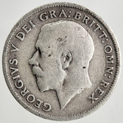 1918 George V Sixpence Silver Coin | Fair Grade