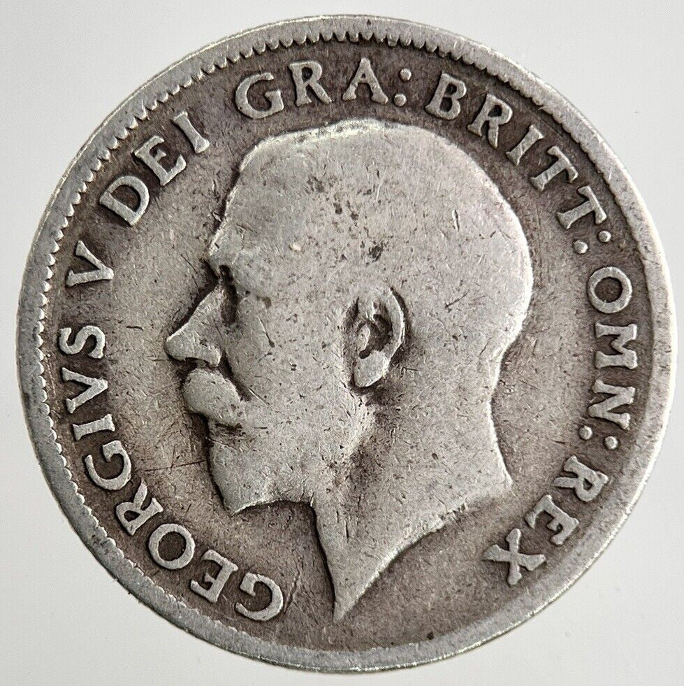 1918 George V Sixpence Silver Coin | Collectable Grade