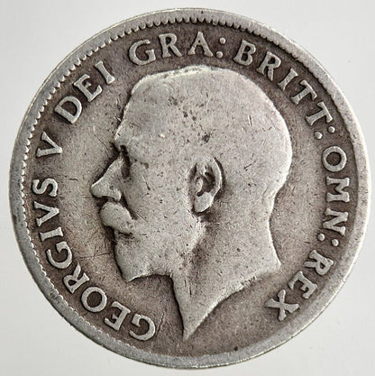 1918 George V Sixpence Silver Coin | Collectable Grade