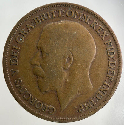 1918 George V One Penny Coin | Collectable Grade