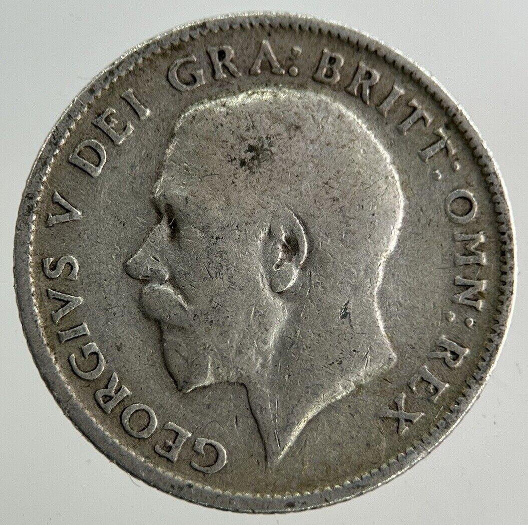 1918 George V Sixpence Silver Coin | Fine Collectable Grade
