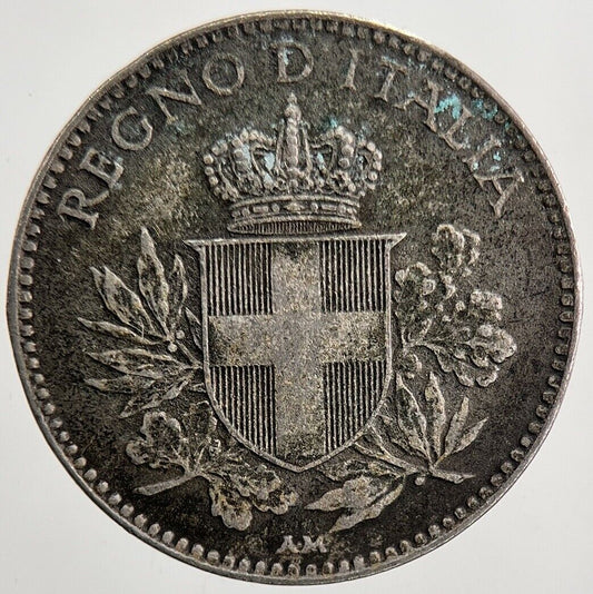 1918 Italy 20 Cent Coin | Fine Collectable Grade | a5686