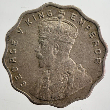 1918 India 1 One Anna Coin | Fine Collectable Grade | a4837
