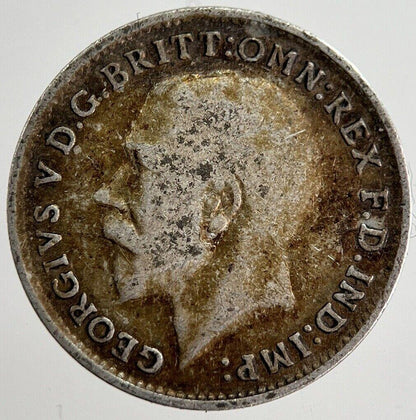 1918 George V Threepence Silver Coin | Very High Grade | a8574