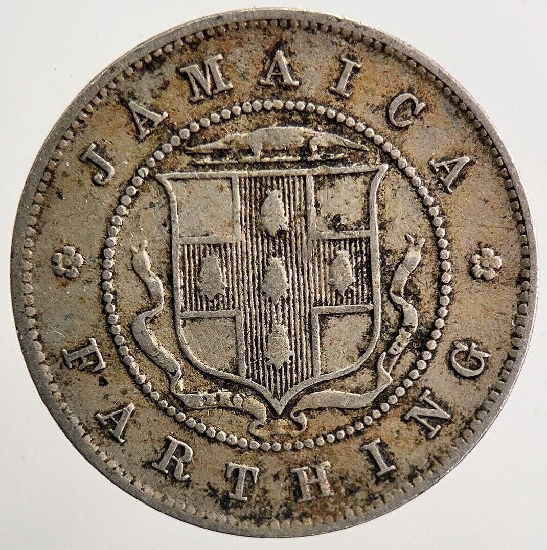 1918 Jamaica George V Farthing Coin | Collectable Grade | a5593